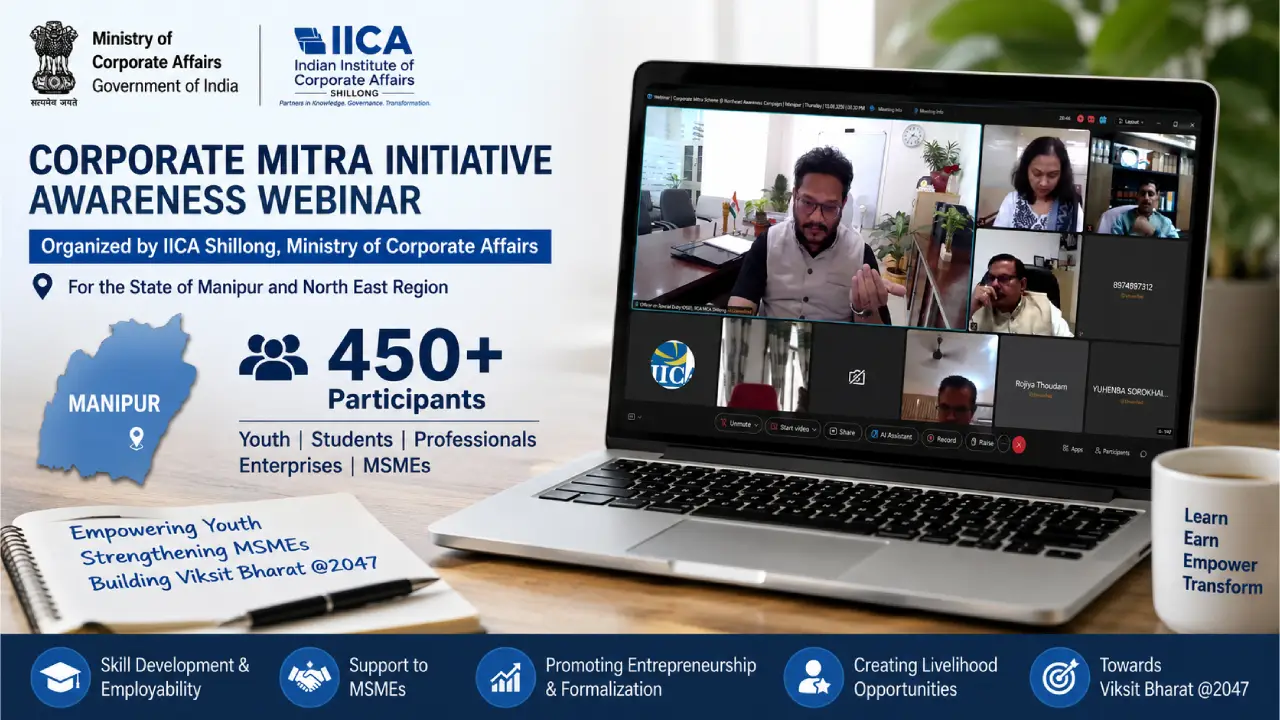 Corporate Mitra Webinar Draws 450+ Participants