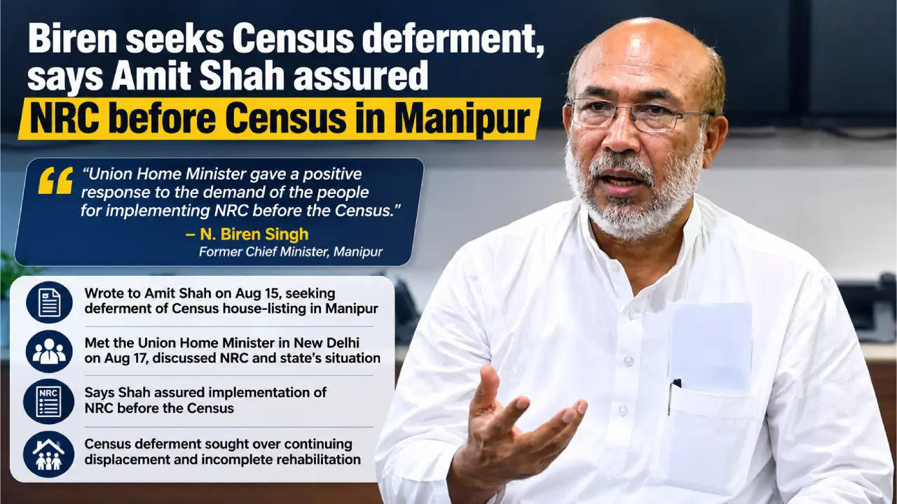 Biren Seeks Census Deferment