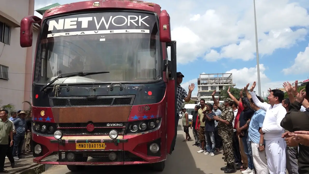 Imphal–Dimapur–Guwahati Bus Service Resumes
