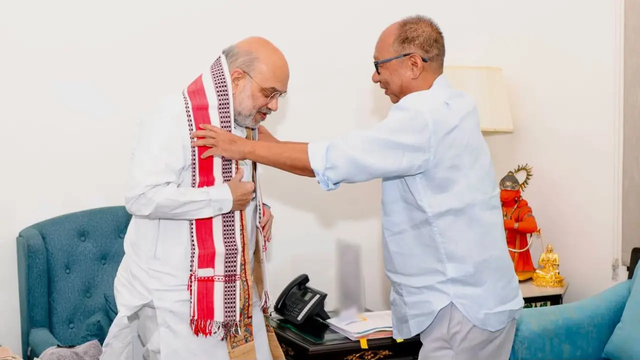 CM Khemchand Meets Amit Shah