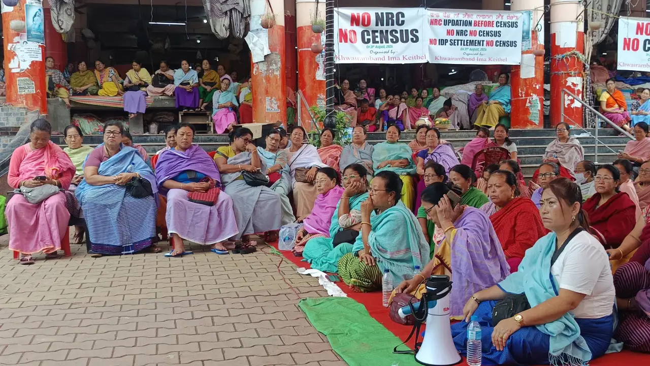 Manipur Strike Disrupts Normal Life