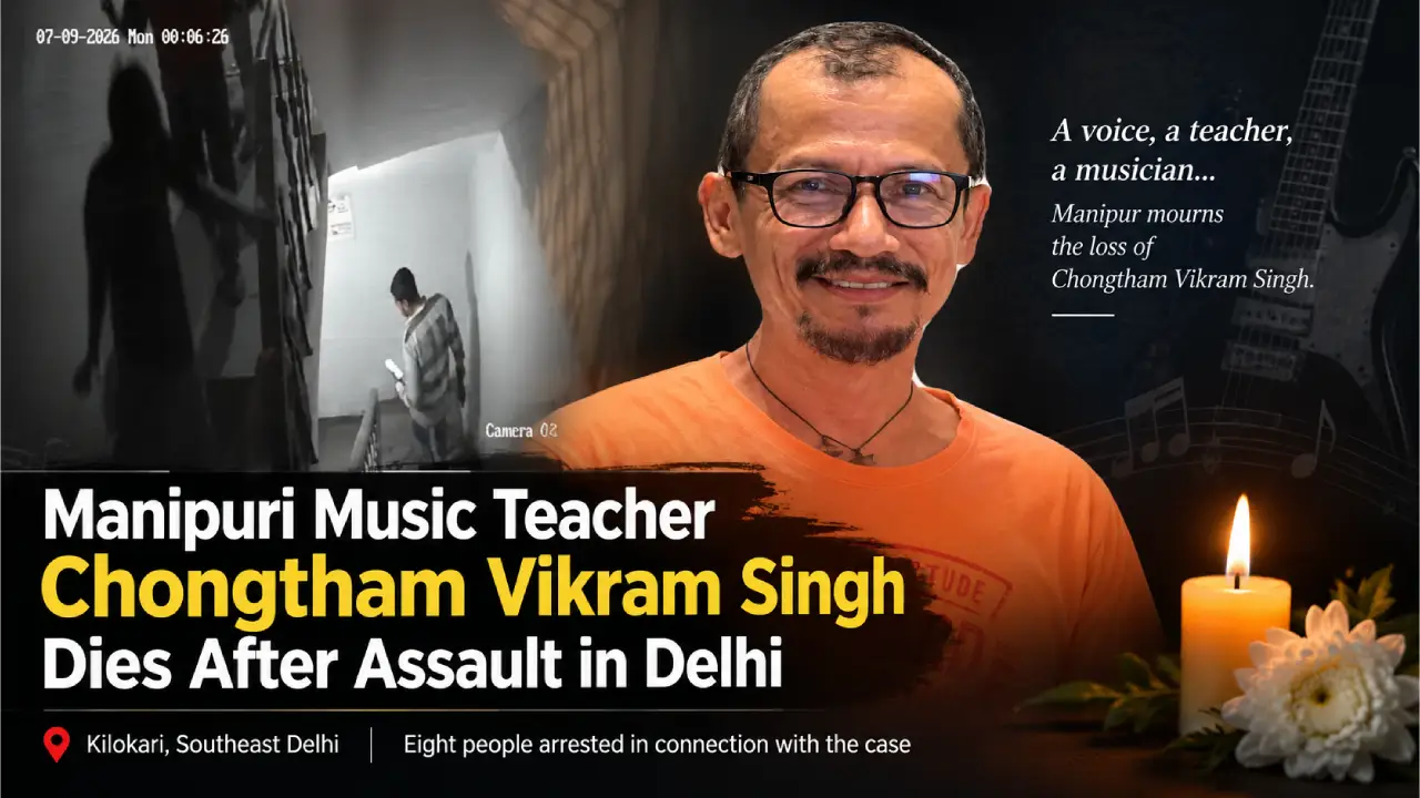 Manipuri Music Teacher Chongtham Vikram Singh Dies