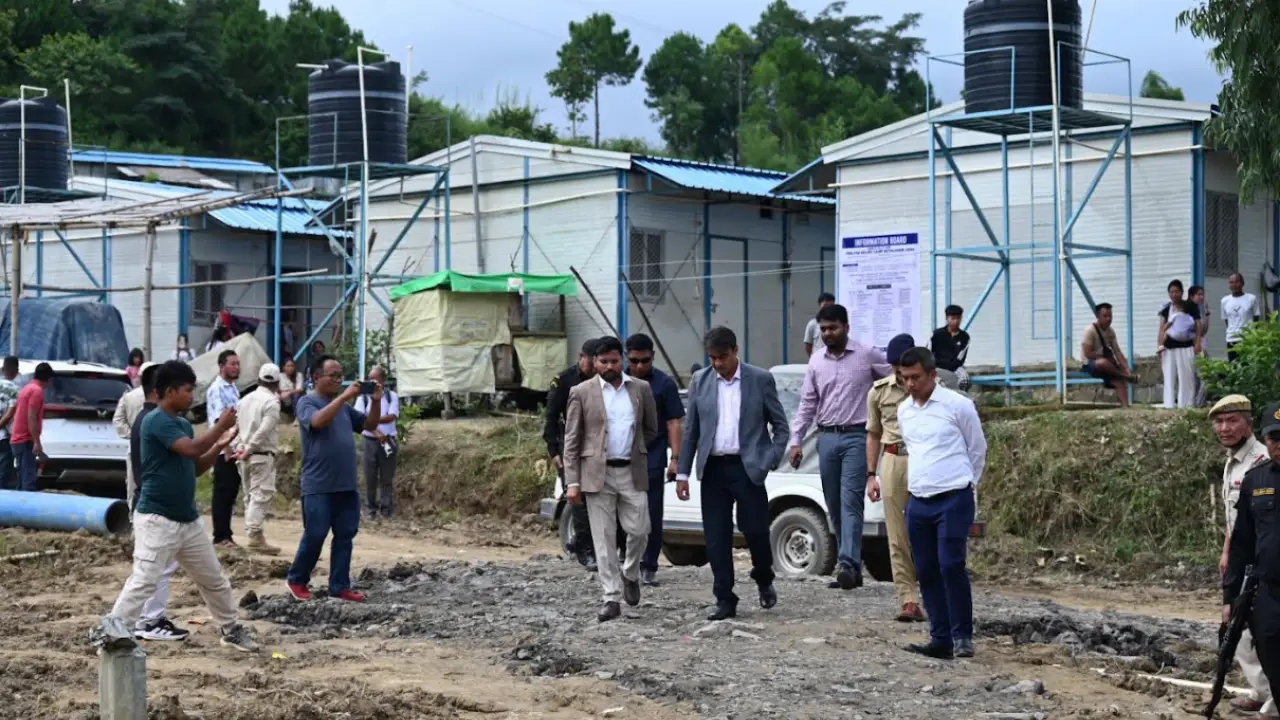 Manipur Chief Secretary Visits Churachandpur