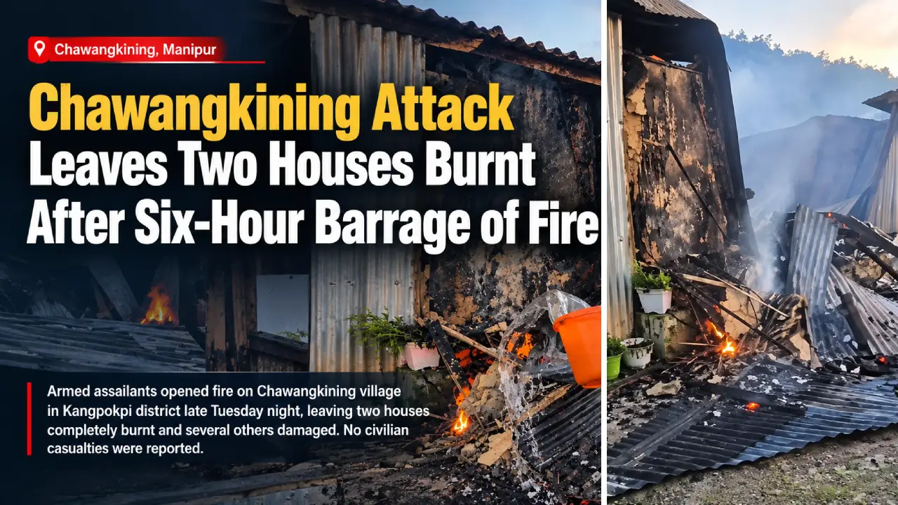 Chawangkining Attacked, Six-Hour Barrage of Fire