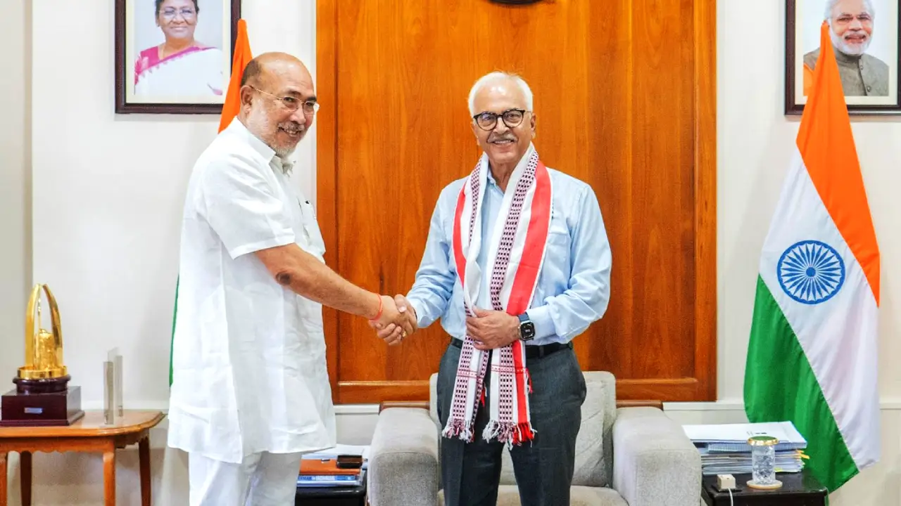 Former CM Biren Urges Governor For Security Ops