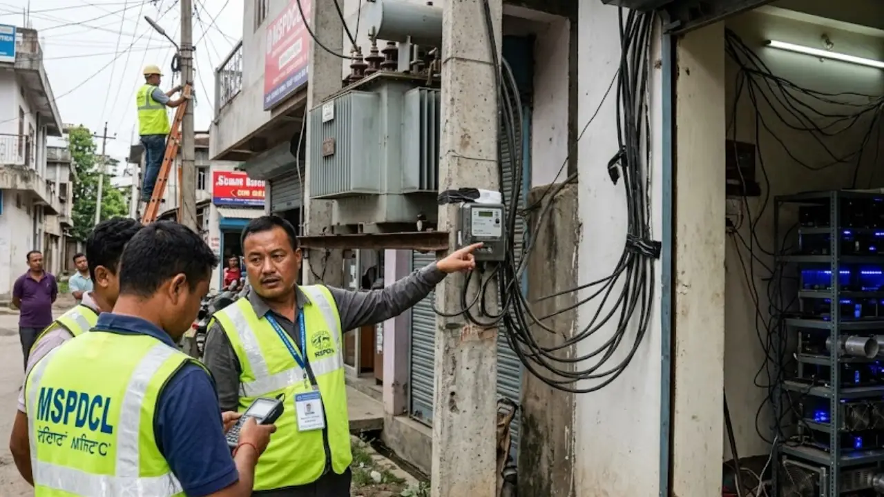 MSPDCL Crackdown on Unauthorised Crypto Mining