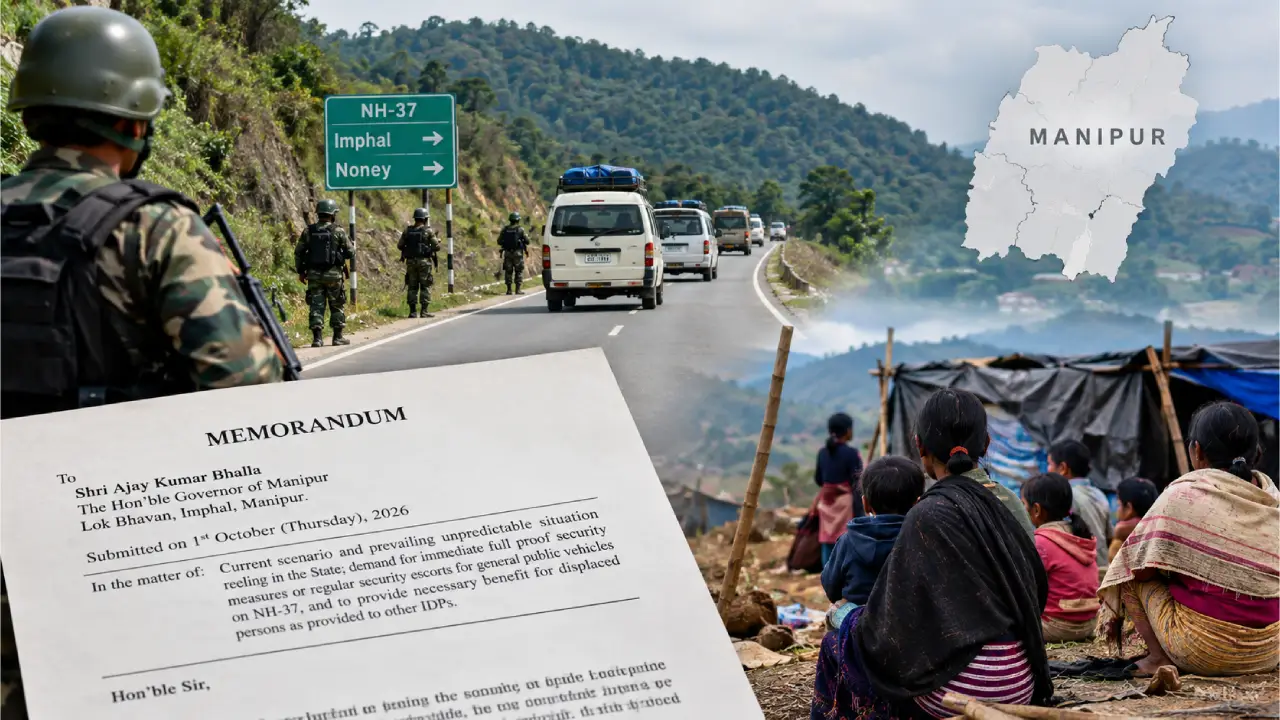 Zeliangrong Leaders Seek Security Escorts on NH-37